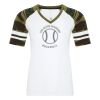 ATC&TRADE; EUROSPUN&REG; RING SPUN BASEBALL LADIES' TEE ATC0822L Thumbnail