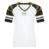 ATC&TRADE; EUROSPUN&REG; RING SPUN BASEBALL LADIES' TEE ATC0822L Thumbnail